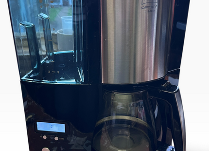 Melitta Optima Timer 1.2L Filter Coffee Machine 850W, Black - USED
