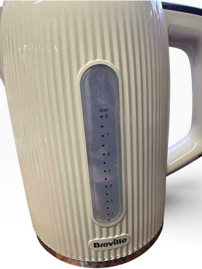 Breville Bold 1.7L 3000W Fast Boil Electric Kettle Vanilla VKT223 - USED
