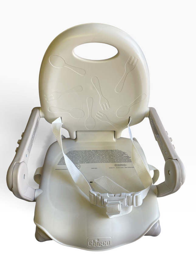 Chicco Pocket Snack Booster Seat Milky Way, Adjustable Dining Chair - Used