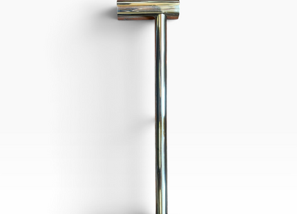 SANEIYA Self-Adhesive Stainless Steel Towel Rail Wall Holder – Silver