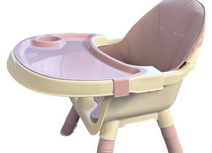 Ark miido 7-in-1 Baby High Chair Pink – Adjustable Feeding Chair - Used