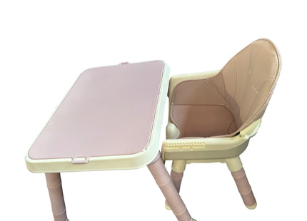 Ark miido 7-in-1 Baby High Chair Pink – Adjustable Feeding Chair - Used