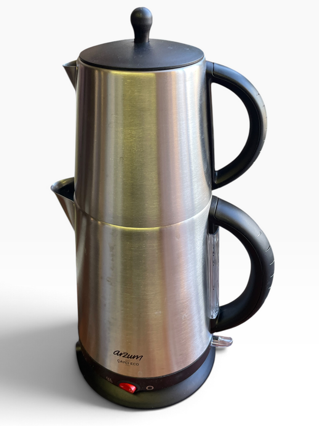Arzum AR3072 Caycı Eco Inox Turkish Tea Maker 1.7L 2200W – USED