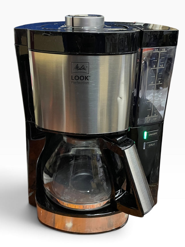 Melitta Look V Perfection 1.25L Filter Coffee Machine 1080W Black - USED