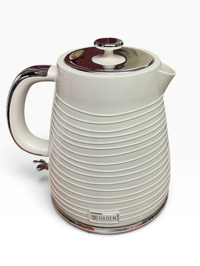 Haden Devon 1.7L 3000W Fast Boil Kettle with Auto Shut-Off, Cream - USED