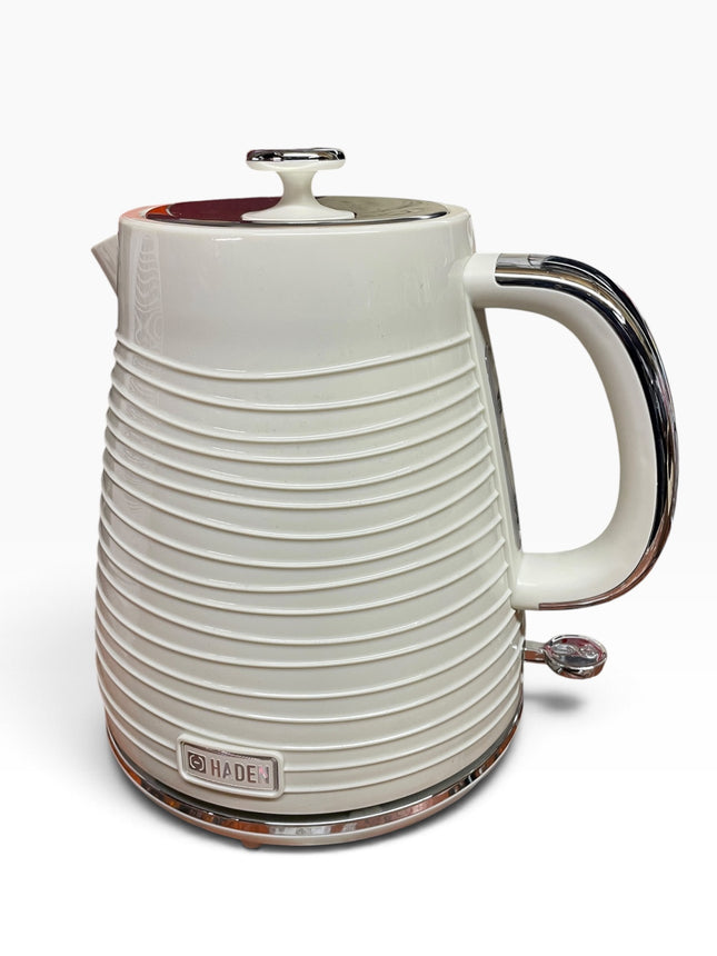 Haden Devon 1.7L 3000W Fast Boil Kettle with Auto Shut-Off, Cream - USED