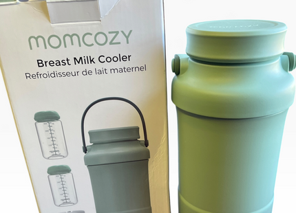 Momcozy Portable Breast Milk Cooler 24H 650ml with 2 Bottles – USED
