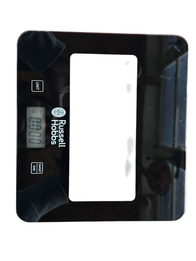 Russell Hobbs Digital Kitchen Scale 5kg – Touch Panel & Tare Function, Black - Used