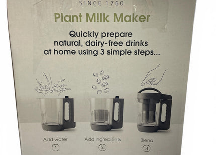 Salter Plant Milk Maker – 1.6L Vegan Nut Milk Machine, Self Clean - Used