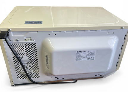 Salter Retro Cream Microwave 20L – 800W Digital Solo Microwave - Used