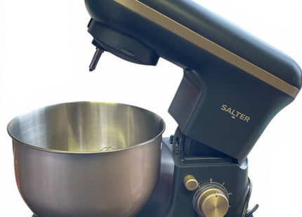 Salter Marino Stand Mixer 5L – 1200W 6 Speed Kitchen Mixer with Attachments - Used