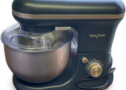 Salter Marino Stand Mixer 5L – 1200W 6 Speed Kitchen Mixer with Attachments - Used