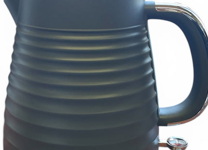Salter Ripple Kettle 1.7L – Grey 3KW Rapid Boil Cordless - Used