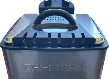 Chefman 4.3L Deep Fat Fryer 2000W – XL Stainless Steel Fryer - Used