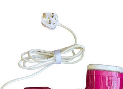 Tefal Pure Pop Handheld Clothes Steamer Pink, Travel Garment Steamer - Used