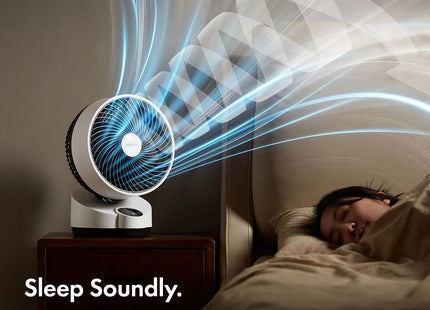 VonHaus Air Circulator Cooling Fan with Remote Control, 3 Speeds & 12-Hour Timer