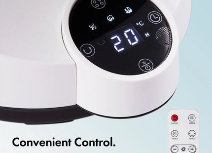 VonHaus Air Circulator Cooling Fan with Remote Control, 3 Speeds & 12-Hour Timer