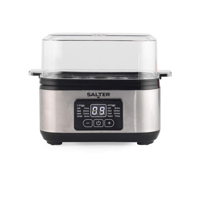 Salter 3 in 1 Digital Egg Cooker – LED Display, Boil, Poach & Omelette Maker