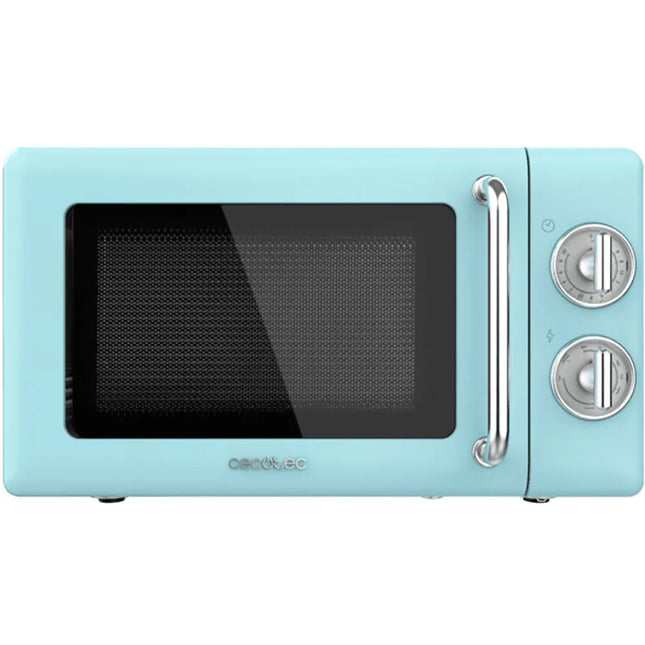Cecotec ProClean 3110 Retro Microwave – 20L, 700W, Blue, EU Plug