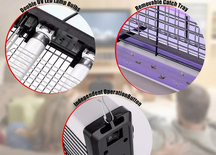 Professional LED Mosquito Killer Lamp 48.5cm 220V Indoor Insect Zapper