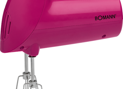 Bomann HM 350 CB Hand Mixer with Stainless Steel Beaters & Dough Hooks, EU Plug- USED
