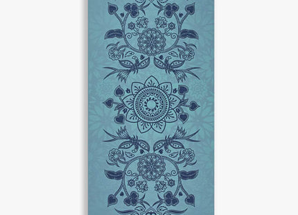 Gaiam Mystic Sky Reversible Yoga Mat 6mm – Blue