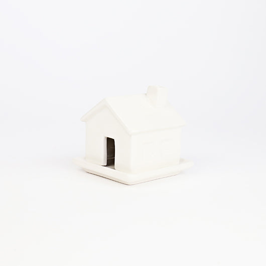 Gift Republic Porcelain Incense House with Sandalwood Cones