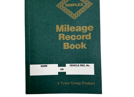 Simplex Mileage Record Book – Green Cover (MRB)