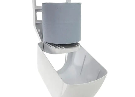 Excel Centrefeed Paper Roll Dispenser White Lockable Wall Mounted Plastic Dispenser