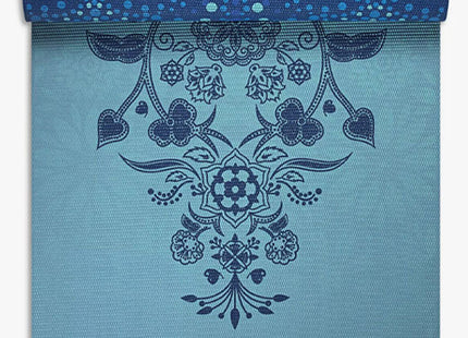 Gaiam Mystic Sky Reversible Yoga Mat 6mm – Blue