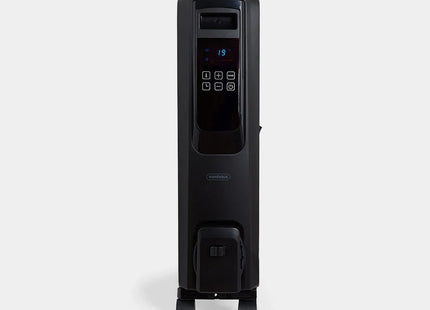 VonHaus Black Oil Filled Radiator with Digital Display – 2500W Electric Heater