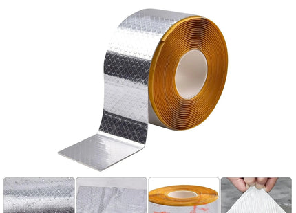 LLPT Aluminium Butyl Waterproof Sealing Tape 50mm x 5m x 1.5mm