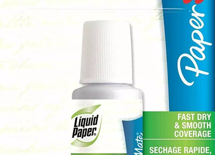 Paper Mate Liquid Paper Correction Fluid – White, 20ml Bottle