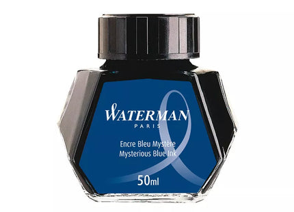 Waterman Bottled Fountain Pen Ink – Mysterious Blue, 50ml