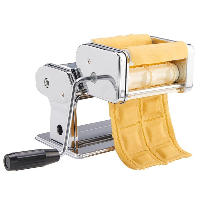 VonShef Manual Pasta Maker Machine – Stainless Steel Pasta Maker